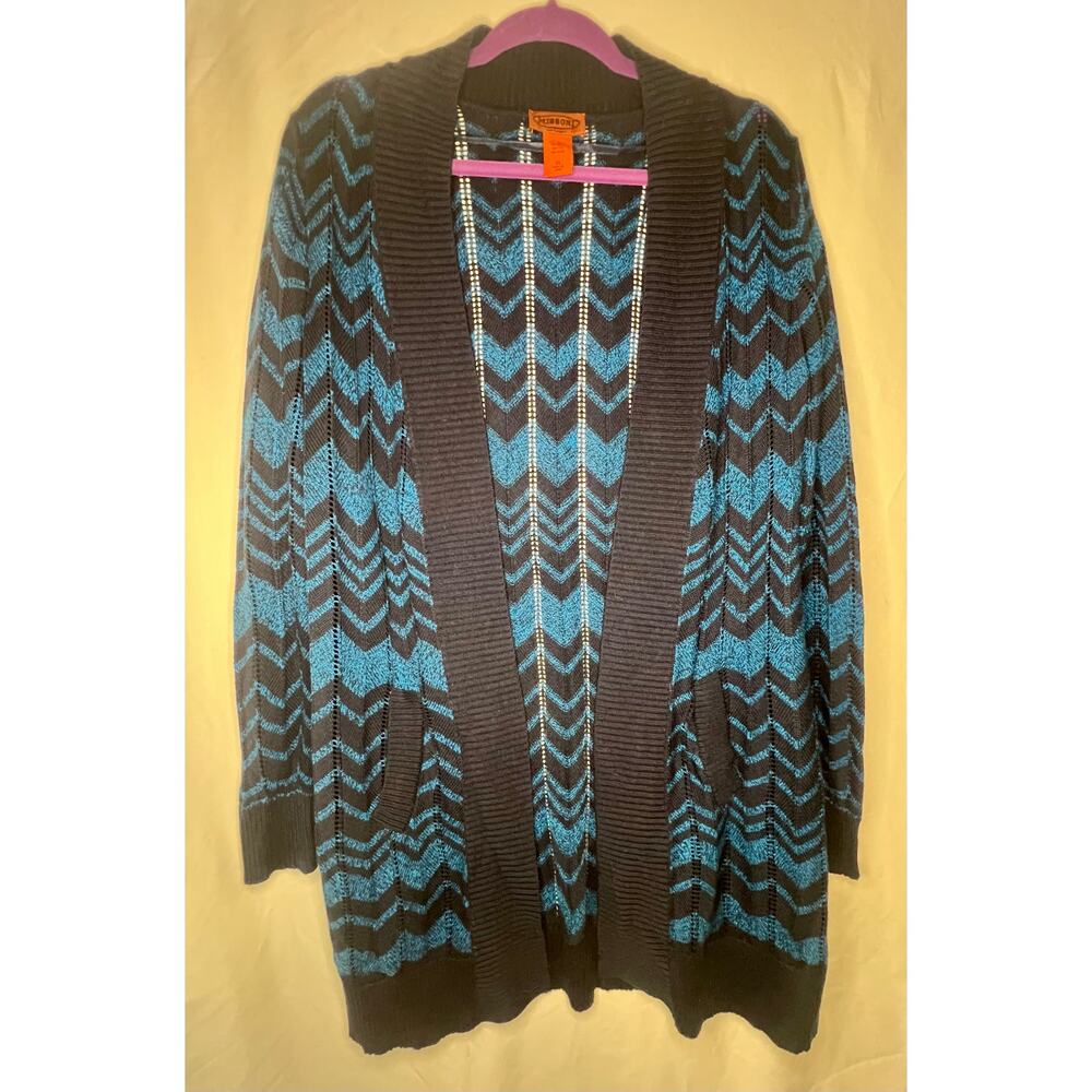 Missoni for Target Blue Chevron Cardigan Size XL